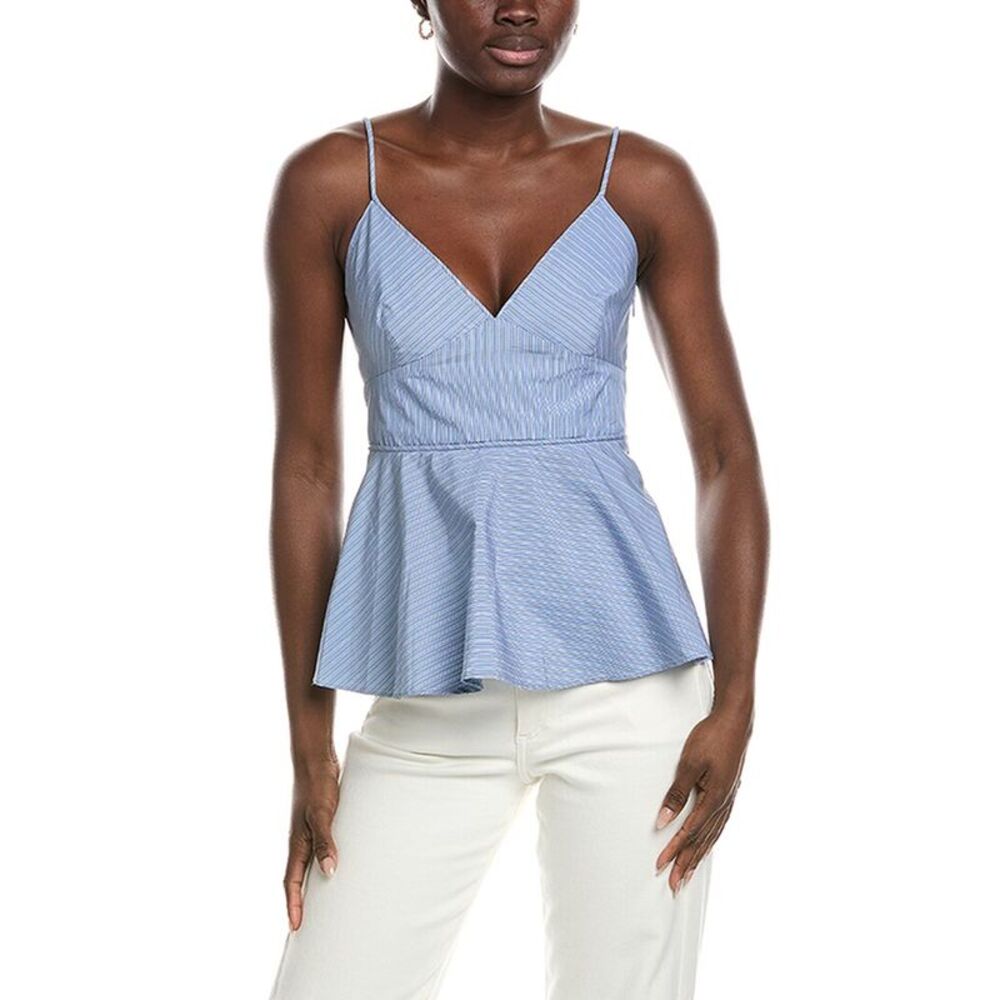 Co Womens  Basque Top, Blue